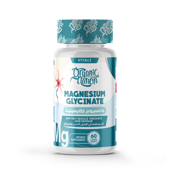 ORGANIC NATION MAGNESIUM GLYCINATE 60 TAB