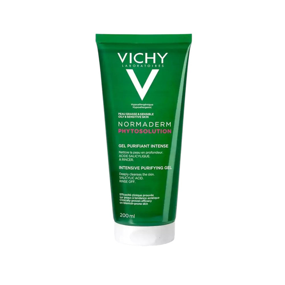 غسول فيشي نورماديرم جل لتنظيف البشرة الدهنية والمعرضة لحب الشباب – 200 مل | Vichy Normaderm Cleansing Gel 200ml