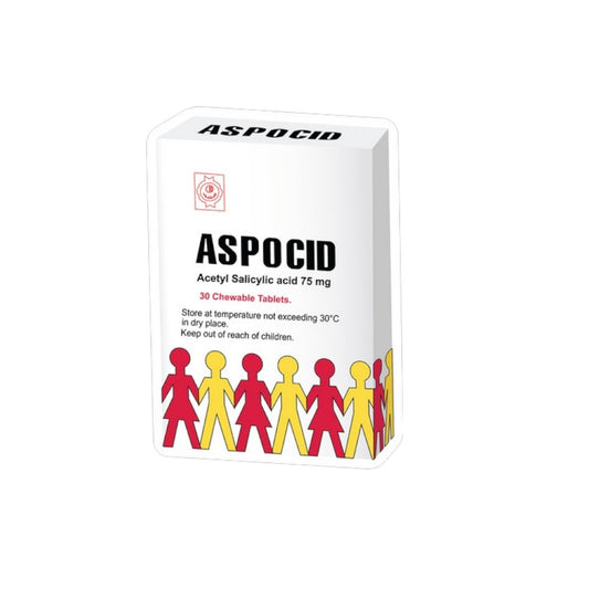ASPOCID INFANT 75 MG CHEWABLE