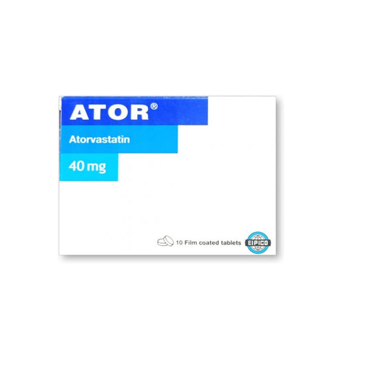 ATOR 40 MG 10 TAB