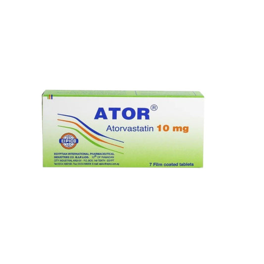 ATOR 10 MG 7 TAB