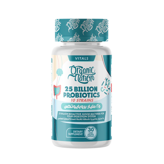 ORGANIC NATION - 25 B PROBIOTIC - 30 TAB