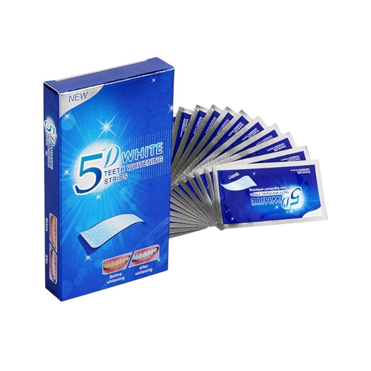 5D White Teeth Whitening Strips