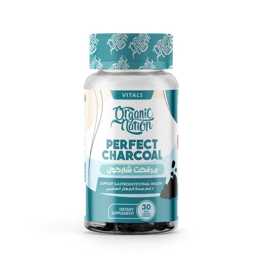ORGANIC NATION - CHARCOAL -60TAB