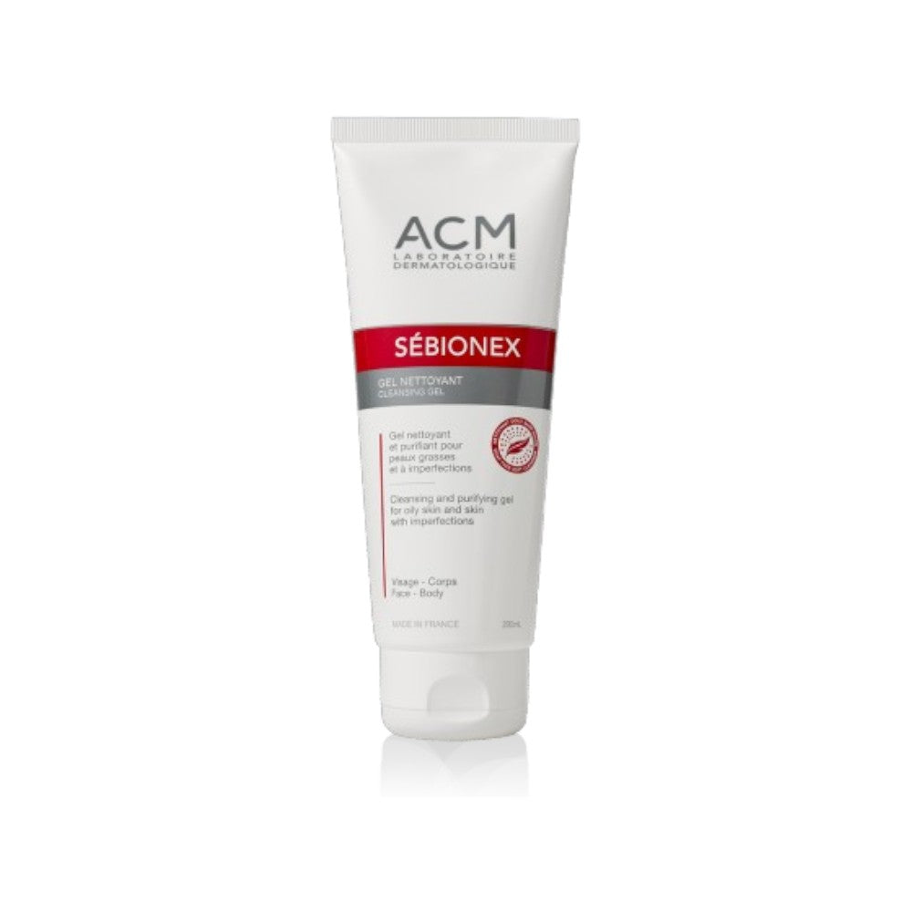 ACM Sebionex Gel Moussant 200ml – Purifying Foaming Cleanser for Oily Skin