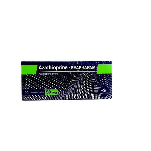 AZATHIOPRINE 50MG 30TAB-EVAPHARMA