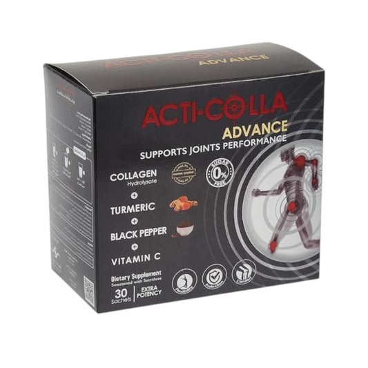 Acti-Colla Advance 30 Sachets – Collagen, Turmeric & Vitamin C for Joint Support