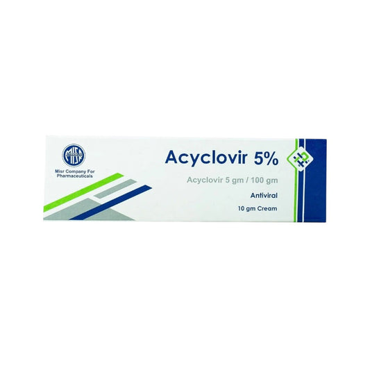 Acyclovir 5% Cream 10g – Antiviral Cold Sore & Herpes Treatment
