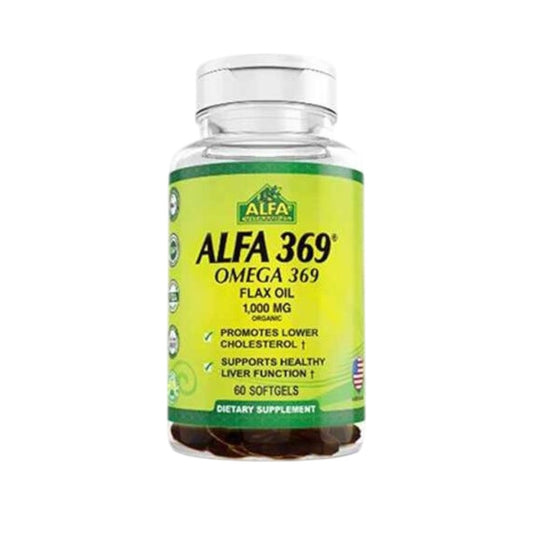 Alfa Omega 3-6-9 Supplement 60 Capsules – Heart, Brain & Joint Health