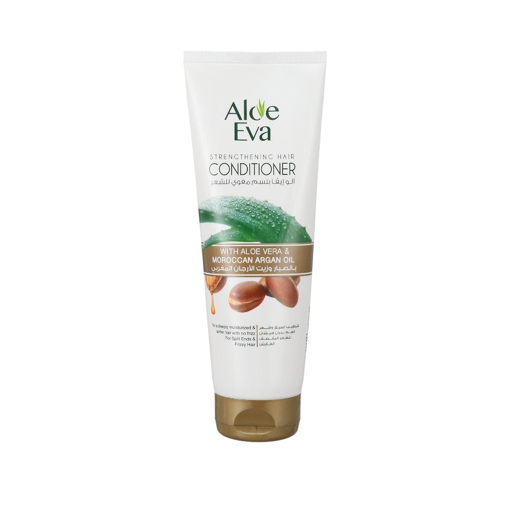 Aloe Eva Strengthening Hair Conditioner 230ml – Aloe Vera & Argan Oil for Nourished Hair