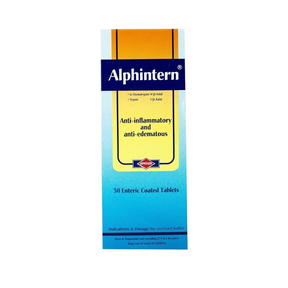 Alphintern 30 Enteric Coated Tablets – Anti-inflammatory & Anti-edematous