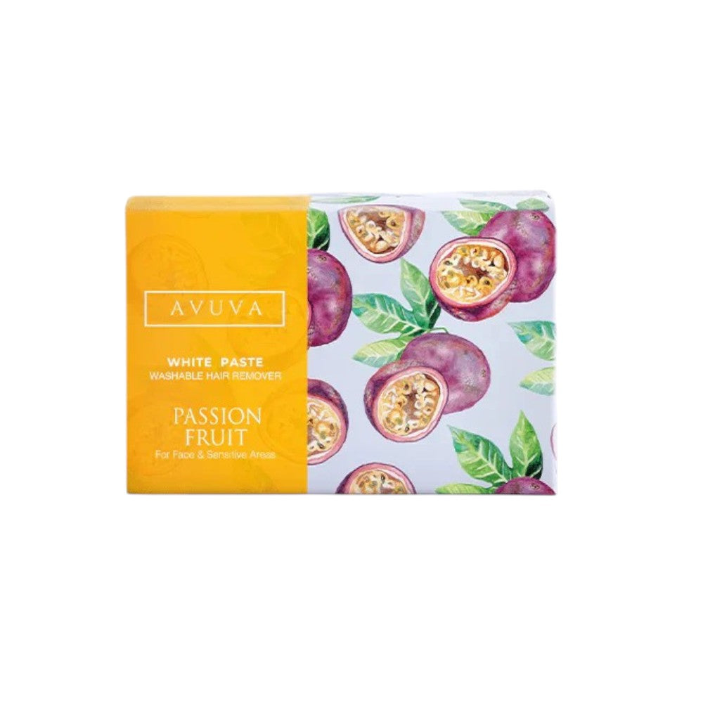 Avuva Passion Fruit White Paste – Natural Hair Removal Wax