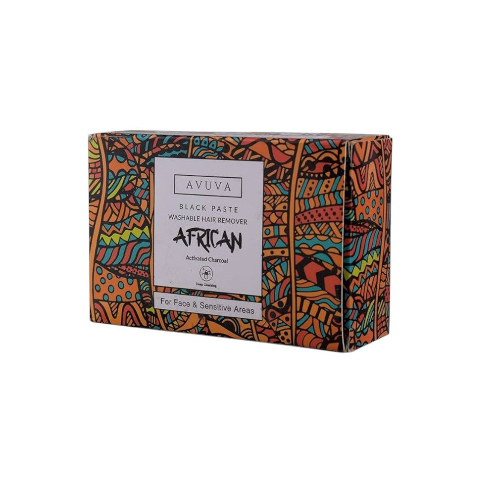 Avuva Sweet Charcoal – Natural Hair Removal Wax