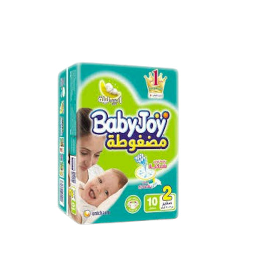 BABY JOY SIZE 2-10 DIAPERS