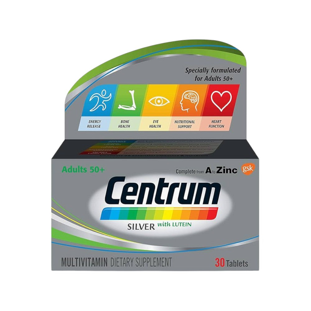 CENTRUM SILVER LUTEIN +50 30TAB - MEN