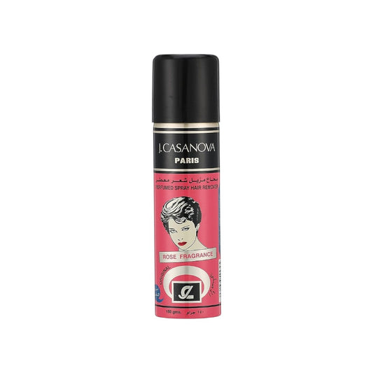 J.Casanova Perfumed Spray Hair Remover Rose – 150g