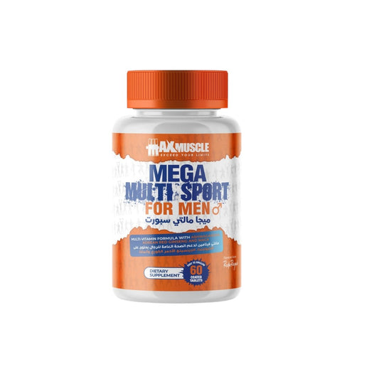 MAX MUSCLE MEGA MULTI SPORT FOR MEN 60 CAP