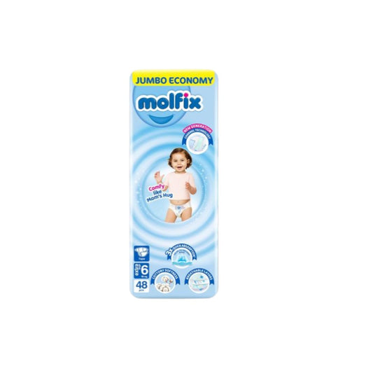 MOLFIX 6 EXTRA LARGE 16+ KG 48 PCS