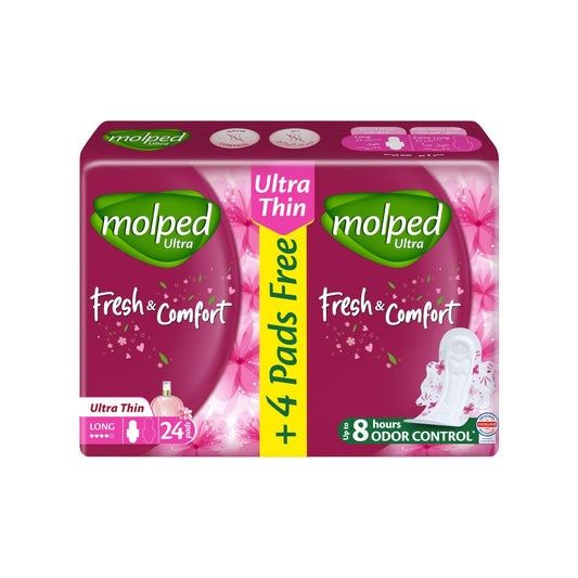 MOLPED ULTRA FRESH&COMFORT EXTRA LONG 24PADS244