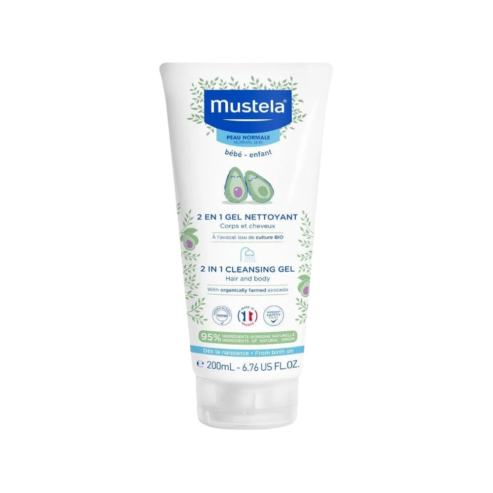 MUSTELA HAIR AND BODY WASH 200 ML