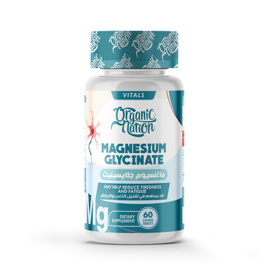 ORGANIC NATION MAGNESIUM GLYCINATE 60 TAB