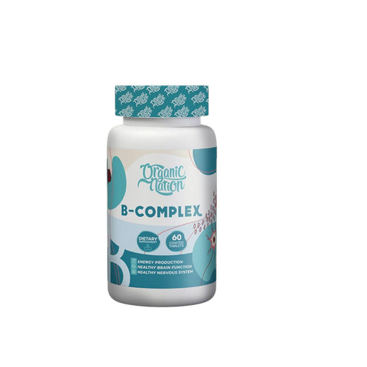 ORGANIC NATION - B- COMPLEX - 60 TAB