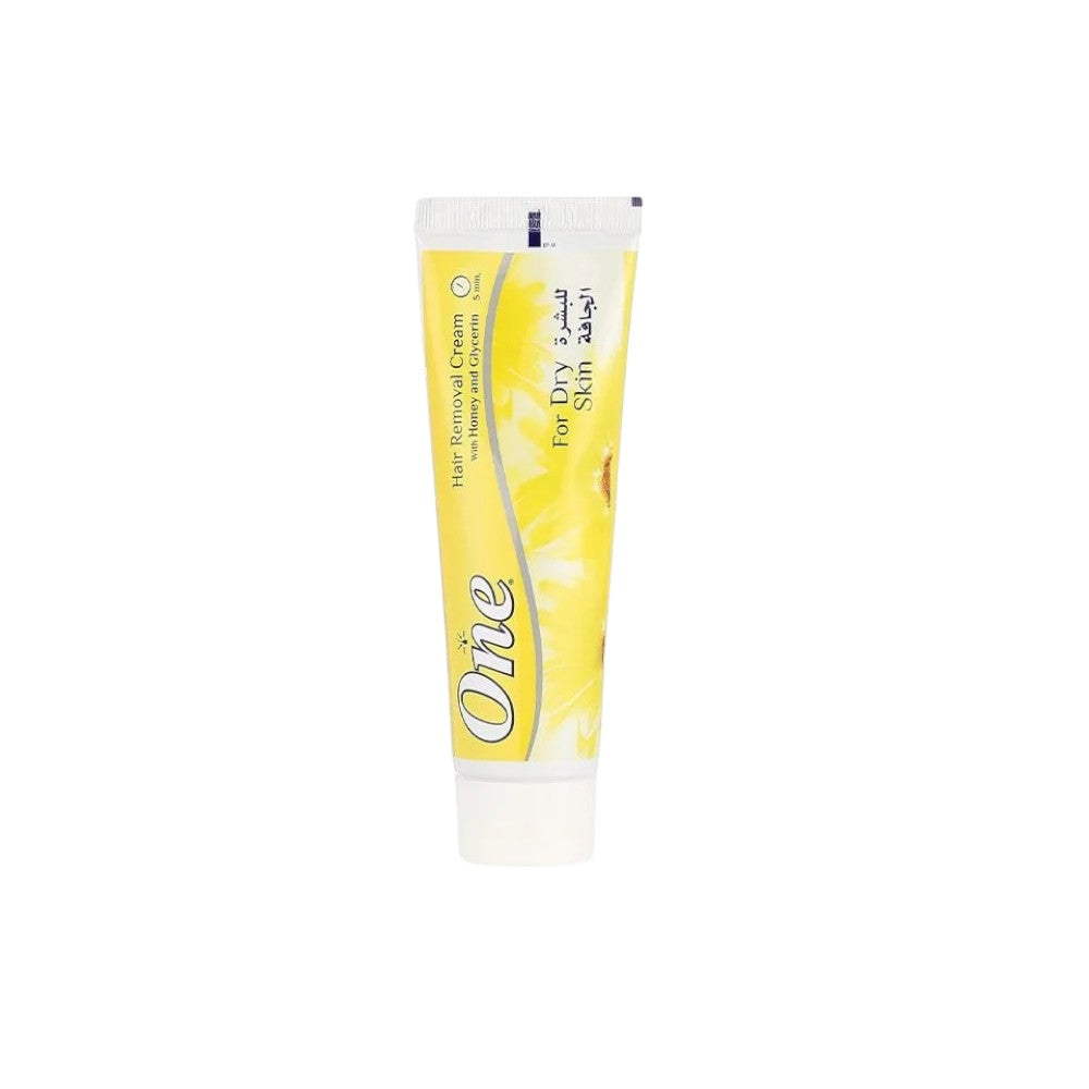 One Hair Removal Cream Honey & Glycerin for Dry Skin – 140g