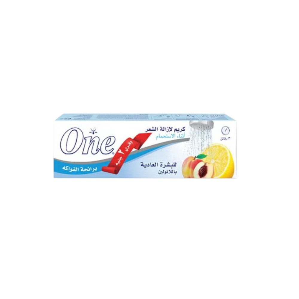 One In-Shower Hair Removal Cream with Lanolin for Normal Skin – 40g