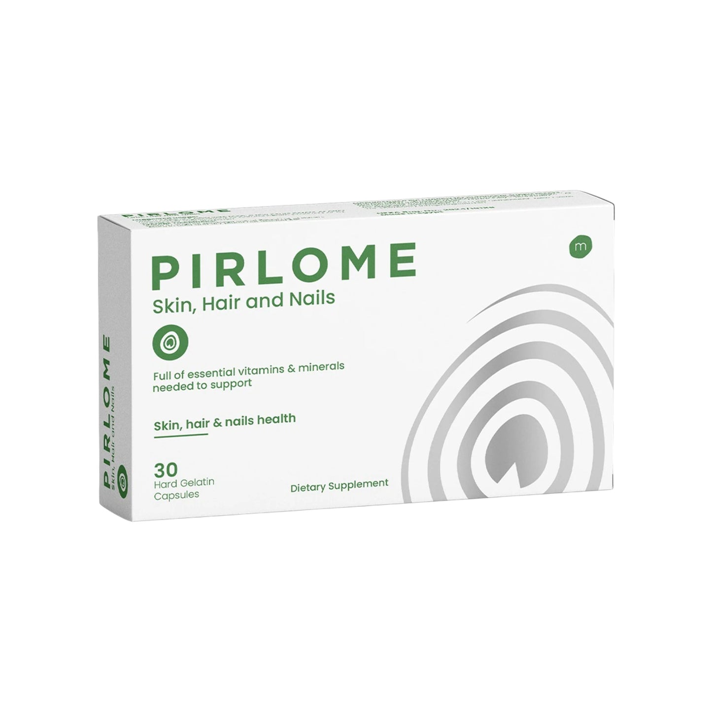 PIRLOME SKIN HAIR AND NAILS 30 CALPSULE