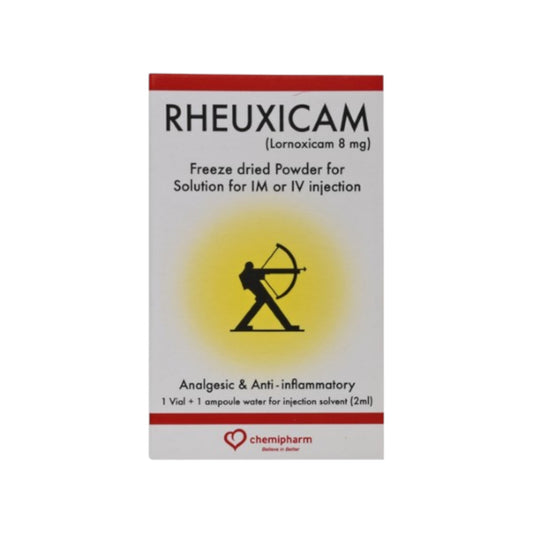 RHEUXICAM 8 MG FREEZE DRIED POWDER FOR SOLUTION