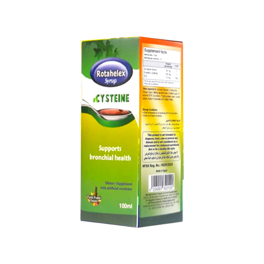 ROTAHELEX CYSTINE SYRUP 100 ML