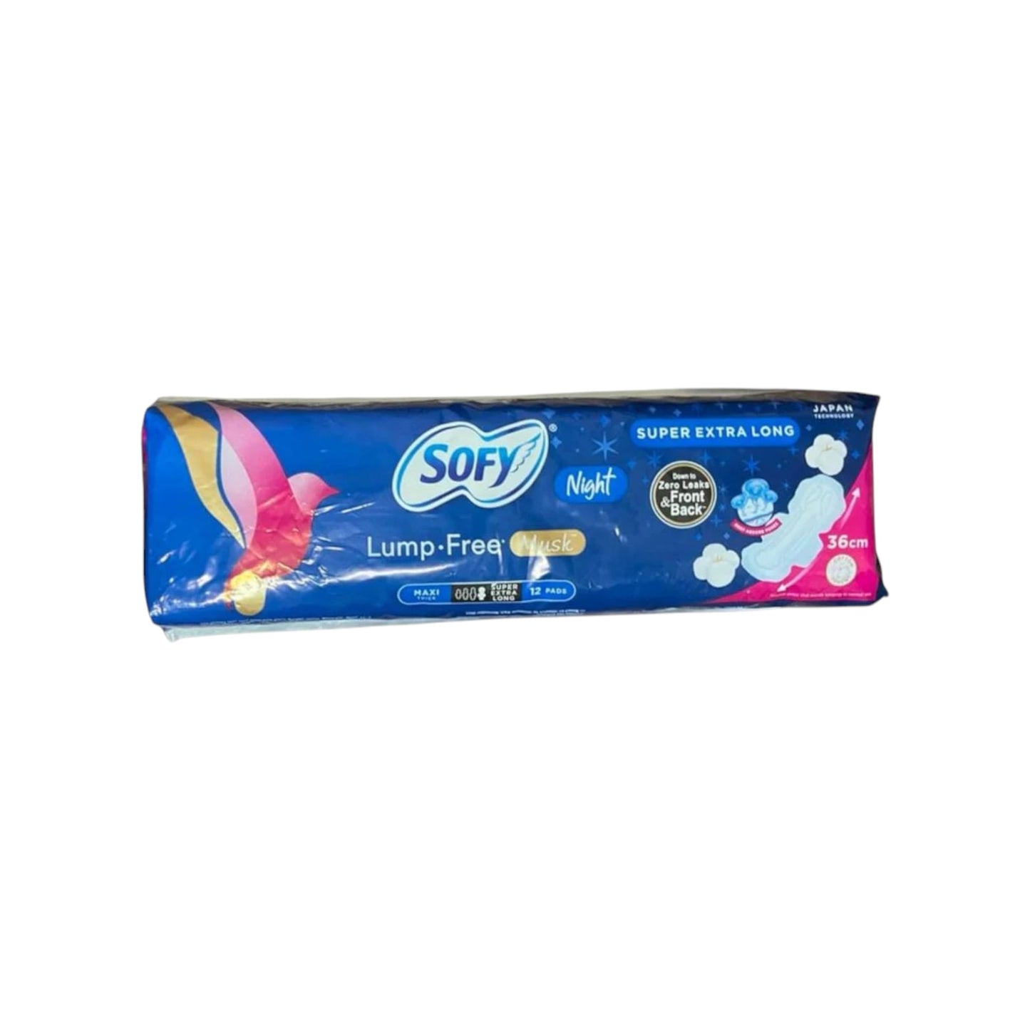 SOFY MAXI NIGHT XXL 12 PCS- MUSK