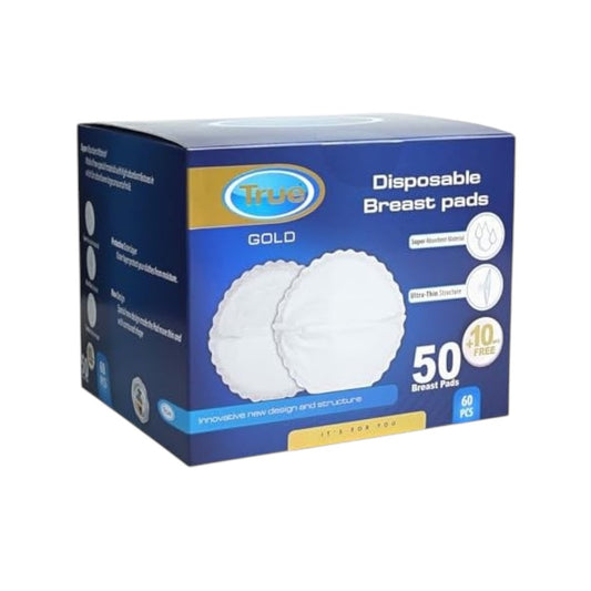 TRUE Disposable Breast Pads – 60 Pieces