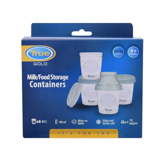 TRUE Milk & Food Storage Containers – 4 Pieces - 2024120