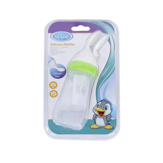 True Bottle With Spoon 125 ML Silicon - 2018100