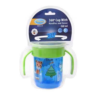 TRUE 360° Cup with Handle and Cover – 260ml - 2024136