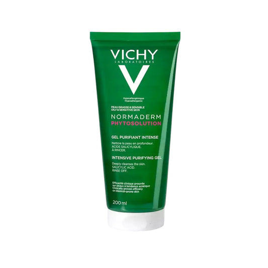 غسول فيشي نورماديرم جل لتنظيف البشرة الدهنية والمعرضة لحب الشباب – 200 مل | Vichy Normaderm Cleansing Gel 200ml