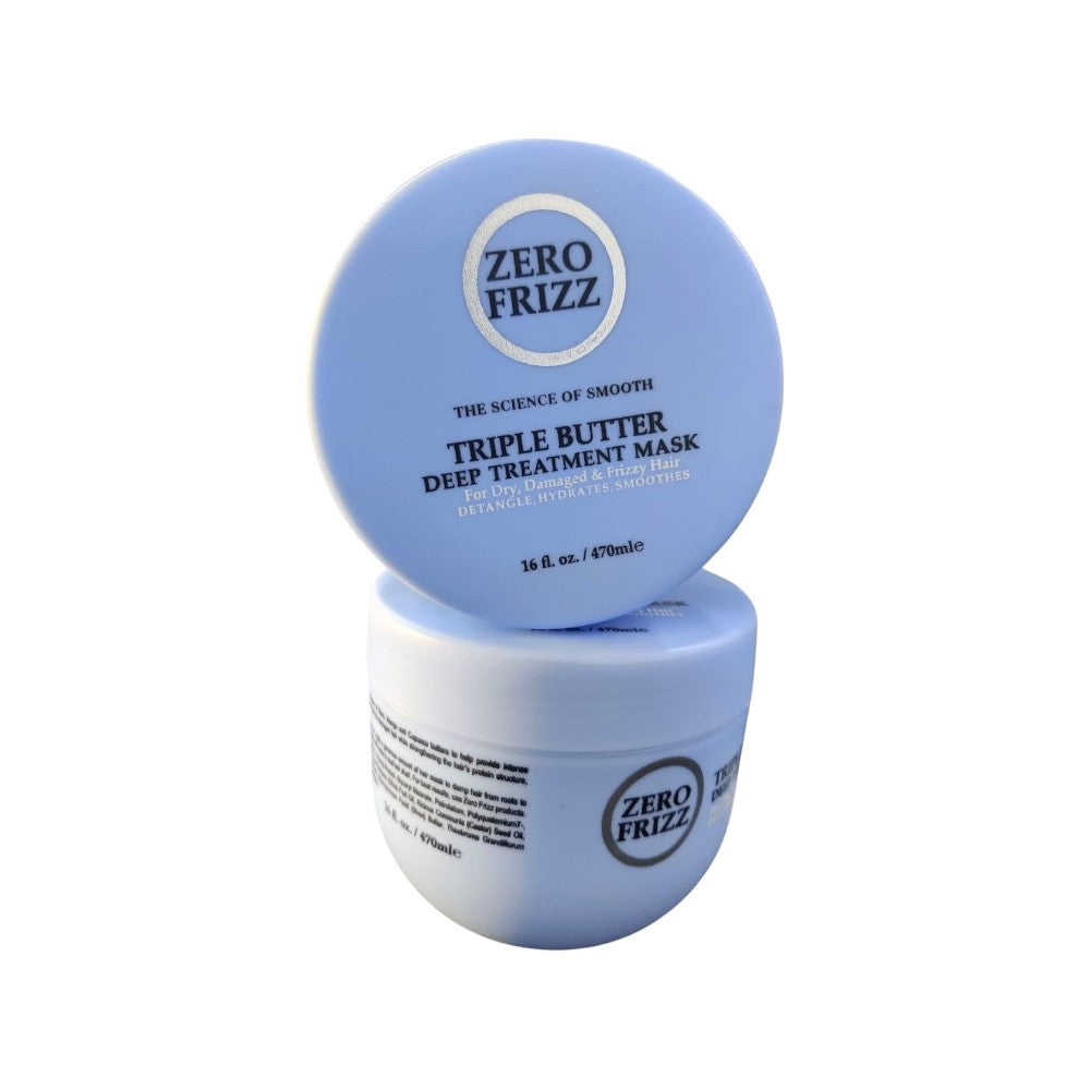 ZERO FRIZZ HAIR MASK 470 ML - TRIPLE BUTTER